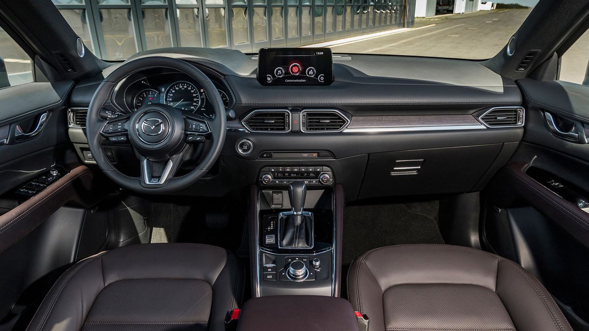 Mazda CX-5 2021. Front seats. SUV 5-door, 2 generation, restyling 1
