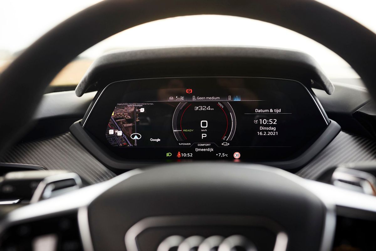 Audi RS e-tron GT 2021. Dashboard. Sedan, 1 generation