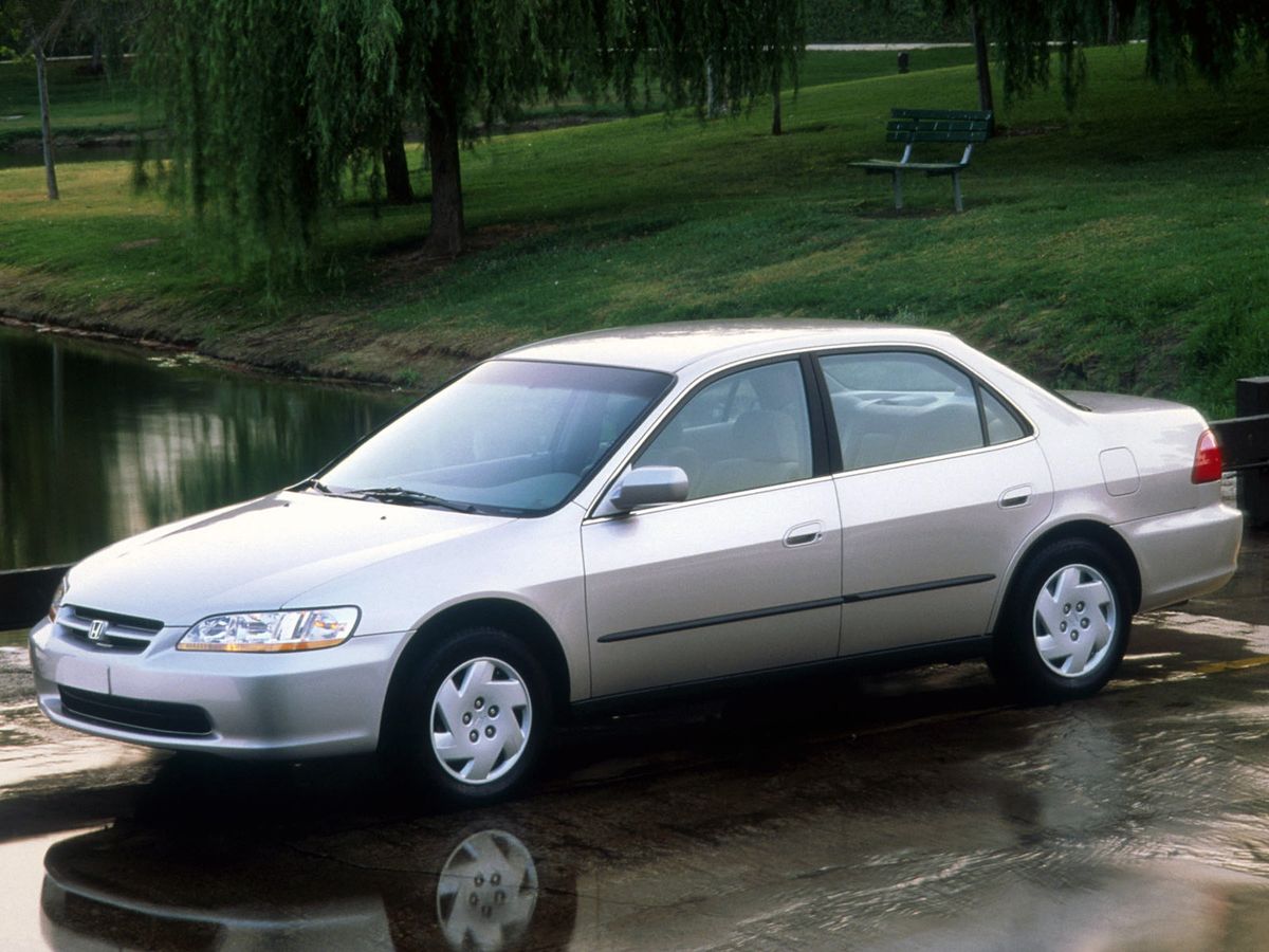 Honda Accord (USA) 1997. Bodywork, Exterior. Sedan, 6 generation