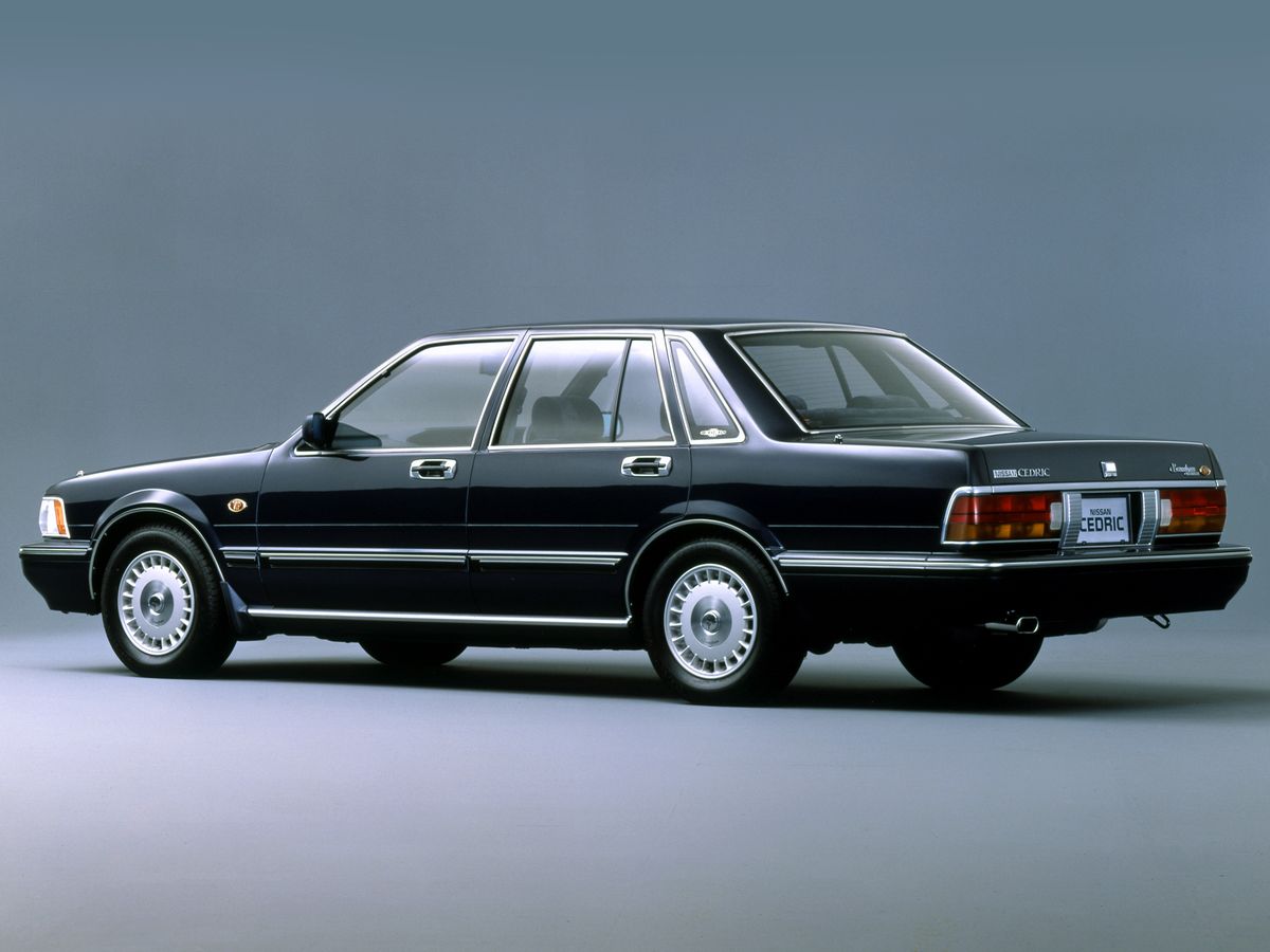Nissan Cedric 1987. Bodywork, Exterior. Sedan, 7 generation