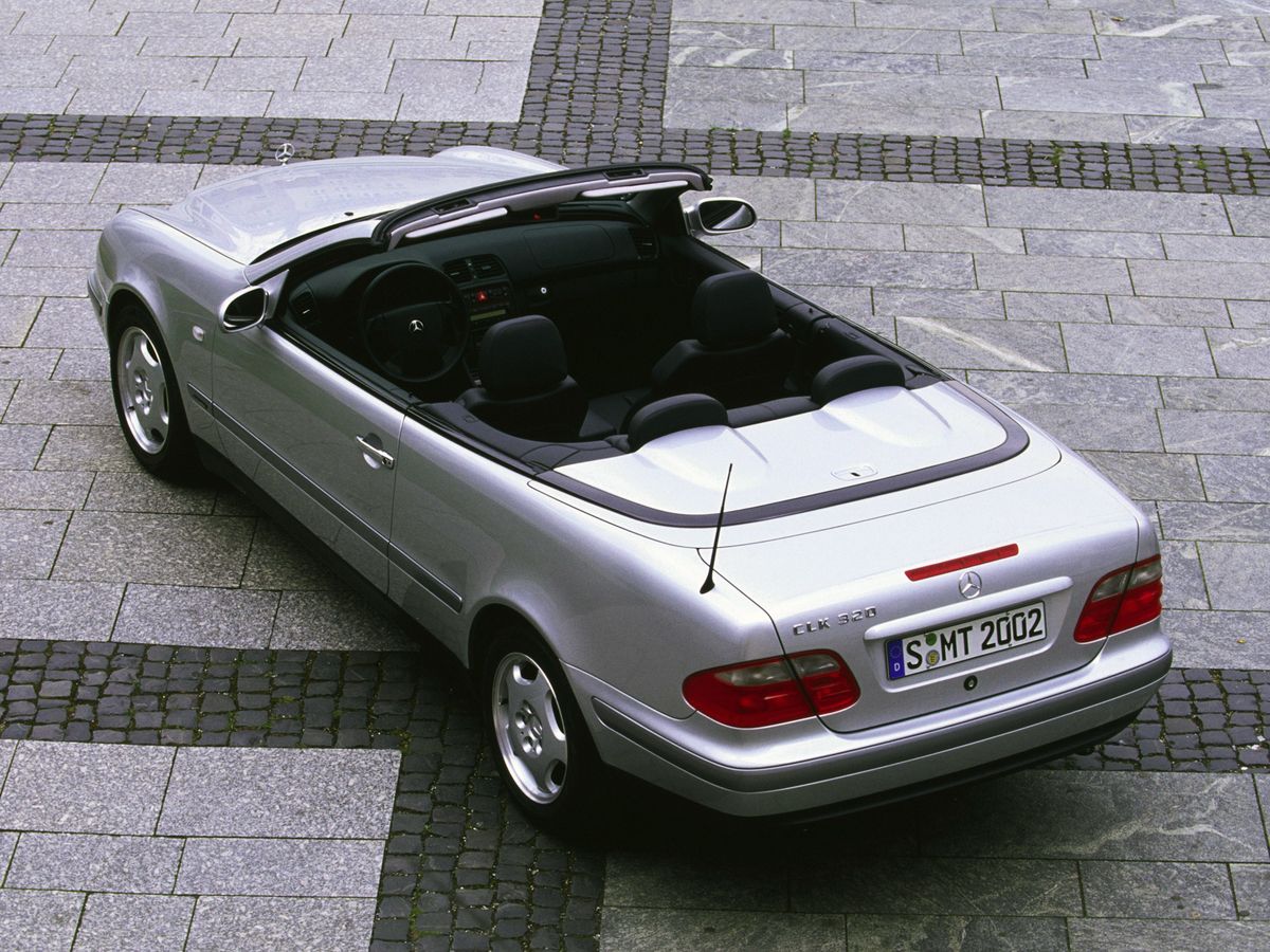 Mercedes-Benz Classe CLK 1998. Carrosserie, extérieur. Cabriolet, 1 génération