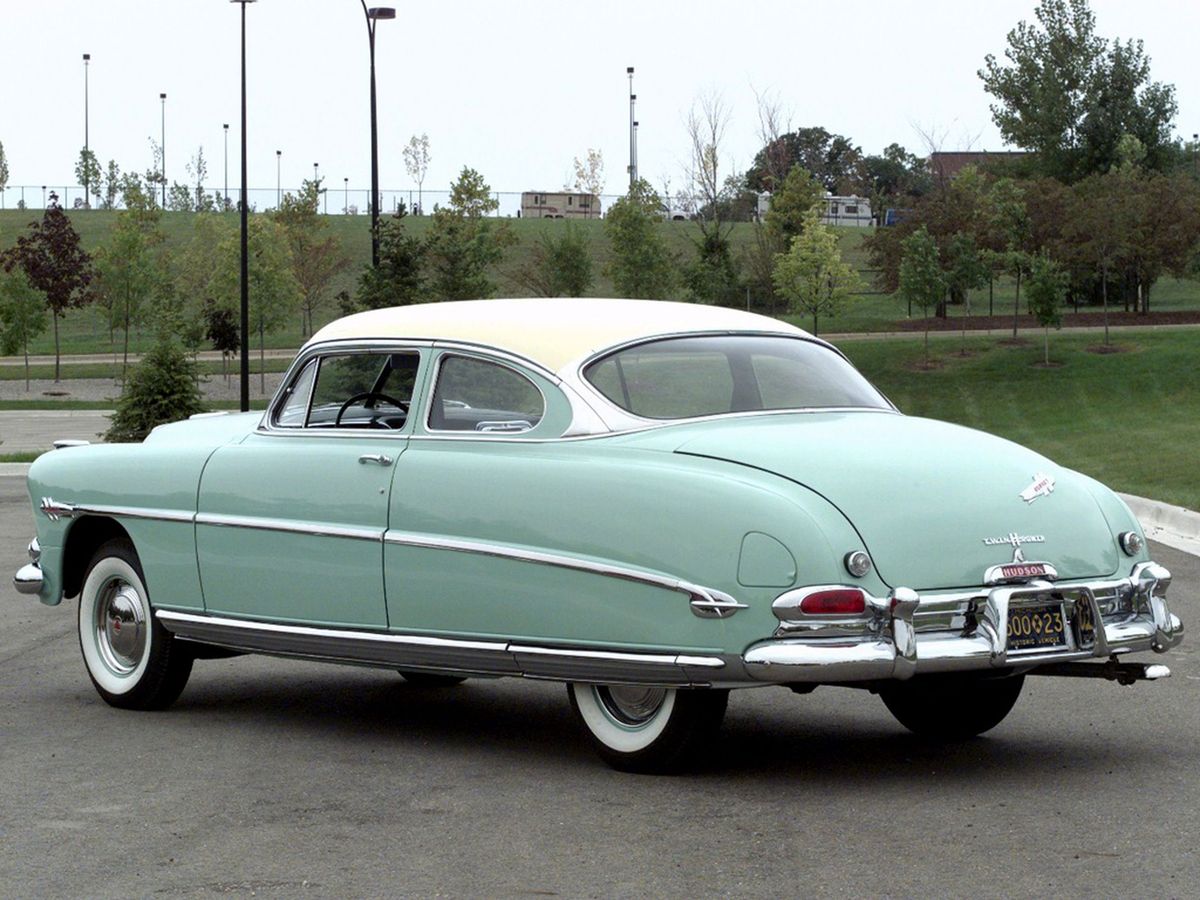 Hudson Hornet 1951. Carrosserie, extérieur. Berline 2-portes, 1 génération