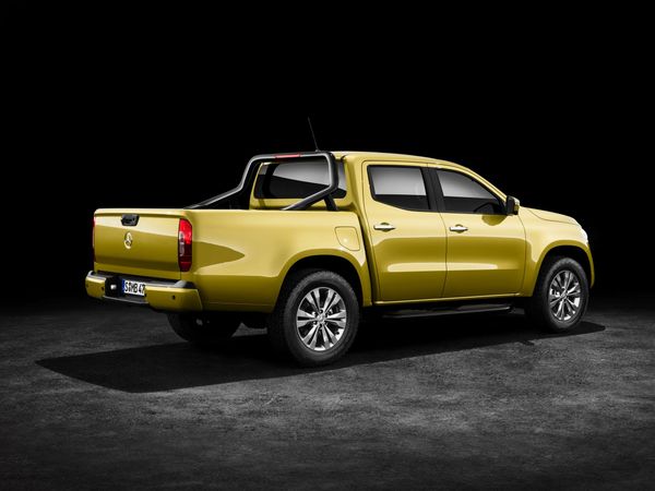 מרצדס-בנץ X-Class 2017. מרכב, צורה. טנדר תא כפול, 1 דור