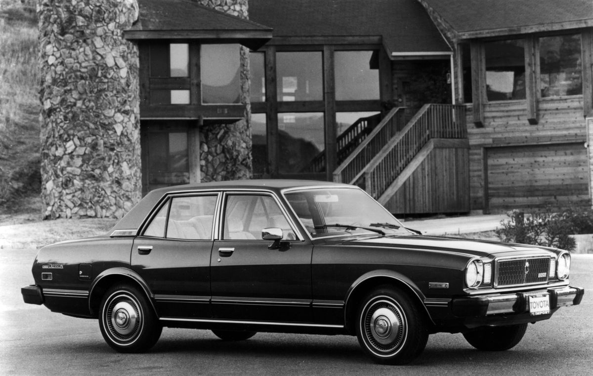 Тойота Крессида 1977. Кузов, экстерьер. Седан, 1 поколение