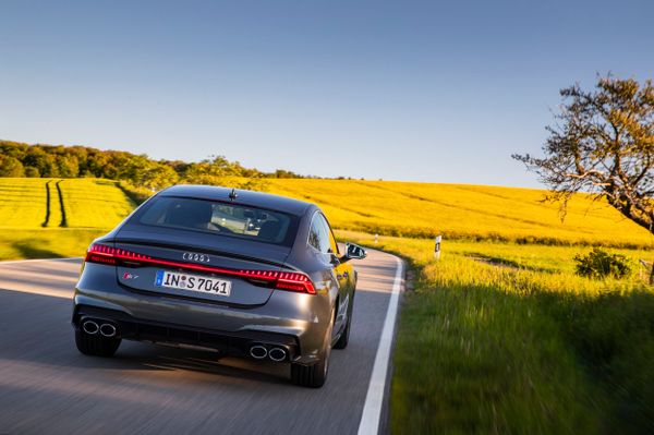 Audi S7 2019. Carrosserie, extérieur. Liftback, 2 génération