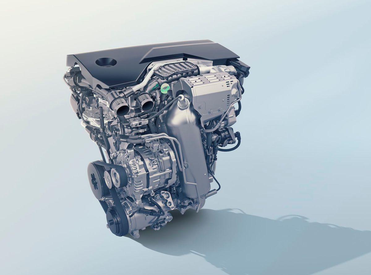Ситроен C5 Аиркросс 2022. Двигатель. Внедорожник 5 дв., 1 поколение, рестайлинг 1