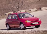 Toyota Starlet 1995. Bodywork, Exterior. Mini 3-doors, 5 generation