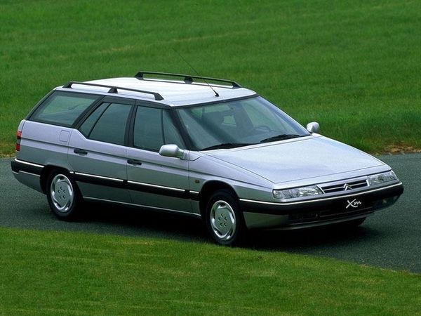 סיטרואן XM 1994. מרכב, צורה. סטיישן 5 דלתות, 2 דור