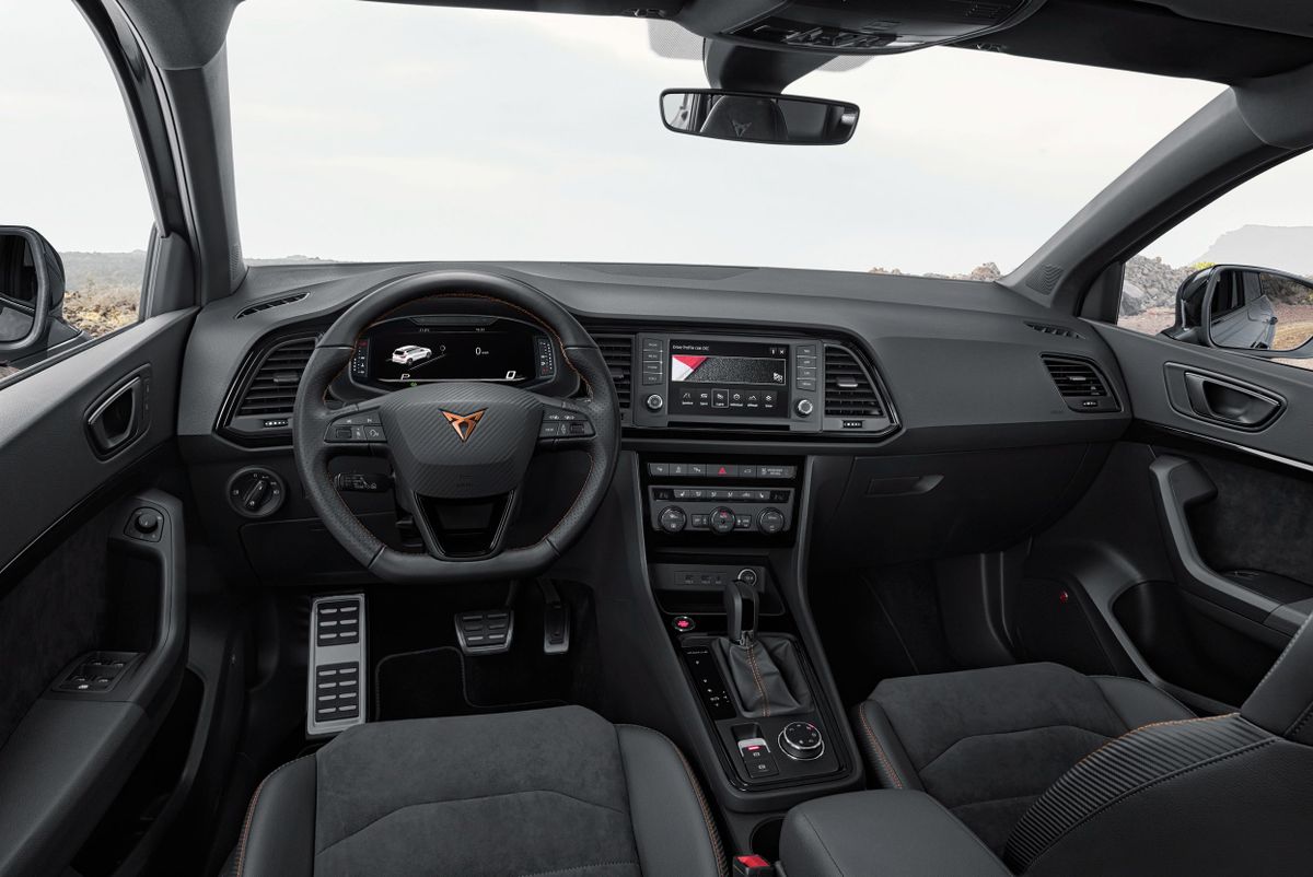 Cupra Ateca 2018. Front seats. SUV 5-doors, 1 generation