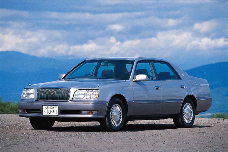 Toyota Crown Majesta 1995. Carrosserie, extérieur. Berline, 2 génération