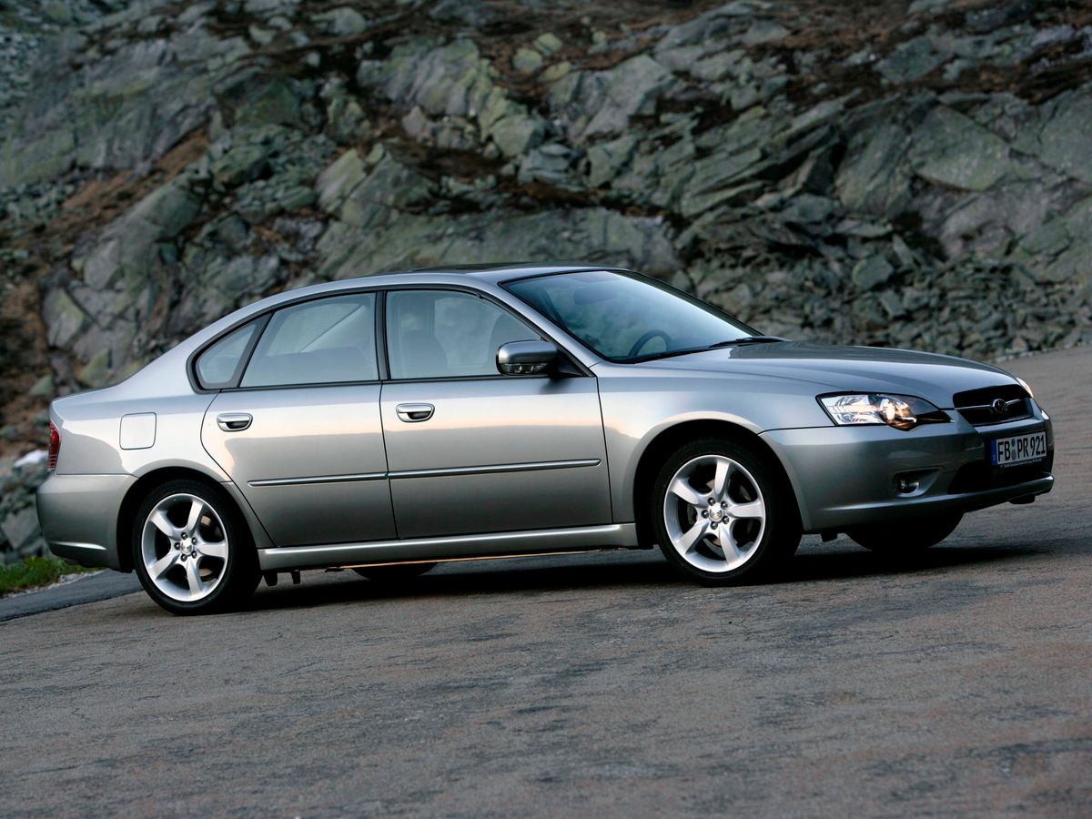 Subaru Legacy 2004. Bodywork, Exterior. Sedan, 4 generation