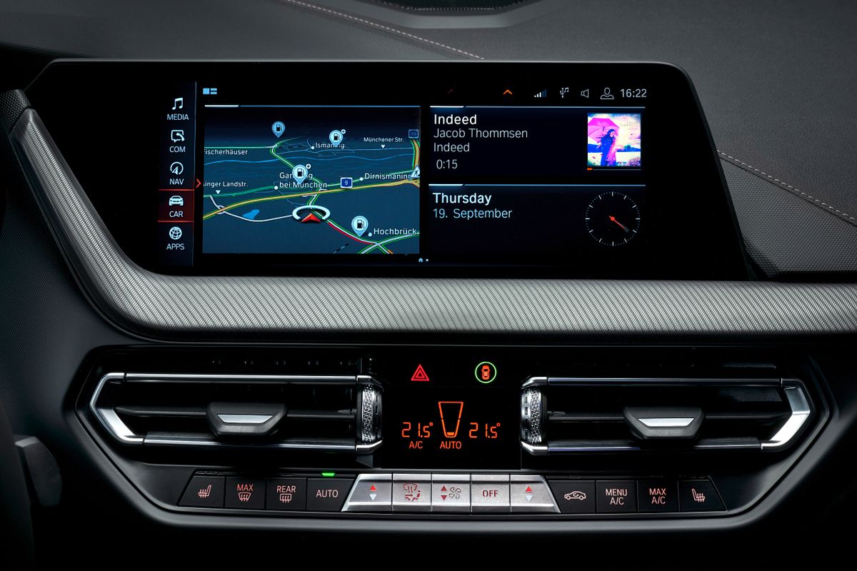 BMW 2 series 2019. Système de navigation. Berline, 1 génération, restyling