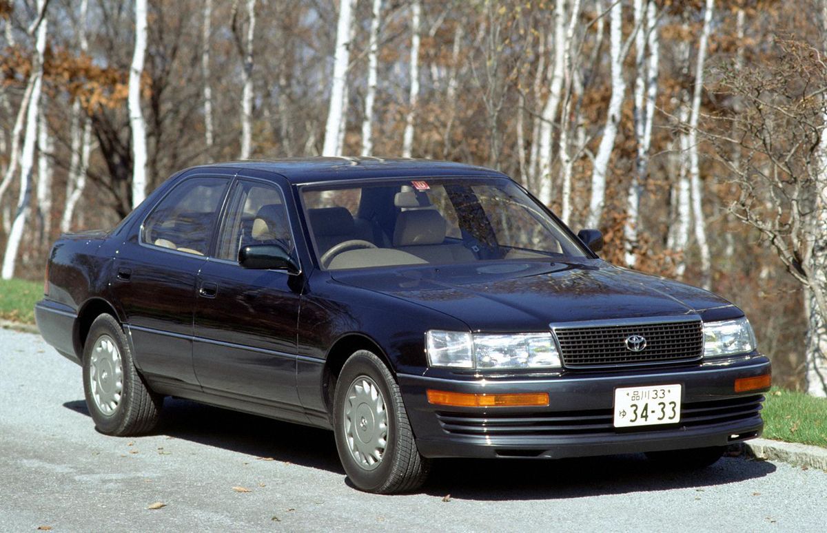 Тойота Сельсиор 1992. Кузов, экстерьер. Седан, 1 поколение, рестайлинг