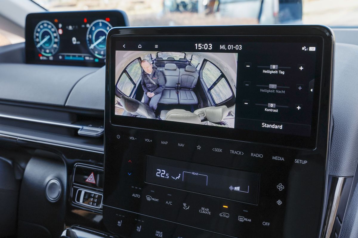 Hyundai Staria 2021. Системы помощи водителю. Минивэн, 1 поколение