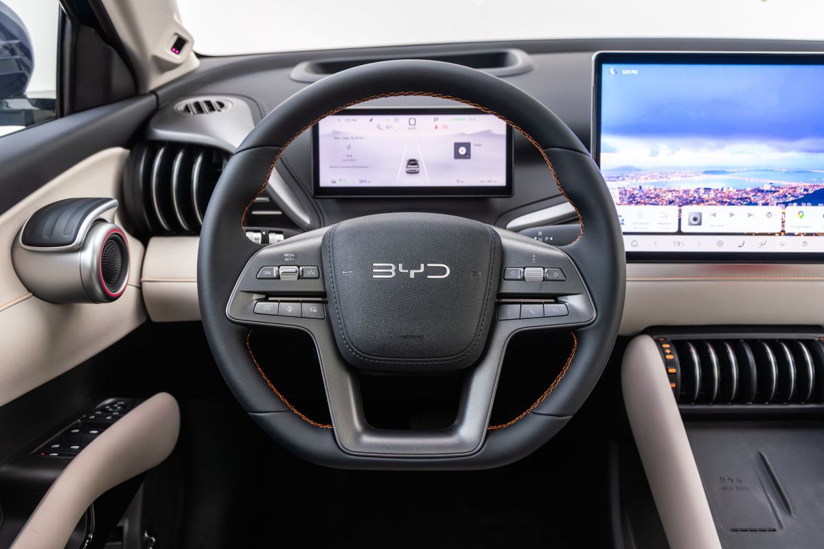 BYD Atto 3 2026. Панель приборов. SUV 5 дв., 1 поколение, рестайлинг 2