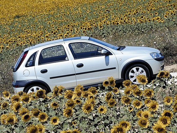 Opel Vita 2001. Carrosserie, extérieur. Mini 5-portes, 3 génération