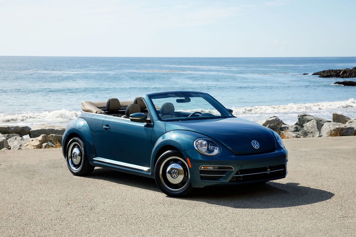 Volkswagen Beetle 2016. Carrosserie, extérieur. Cabriolet, 2 génération, restyling