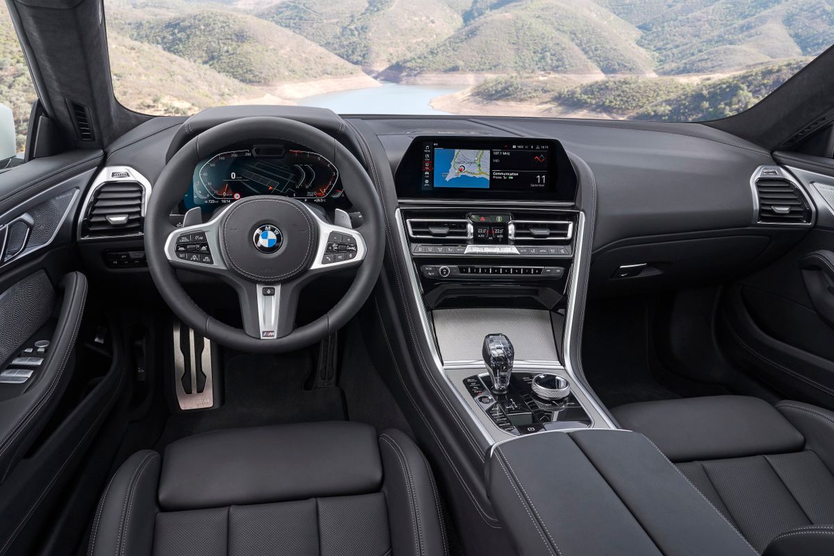 BMW 8 series 2019. Front seats. Sedan, 2 generation
