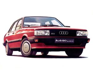 Audi 80 1984. Carrosserie, extérieur. Berline, 2 génération, restyling 1