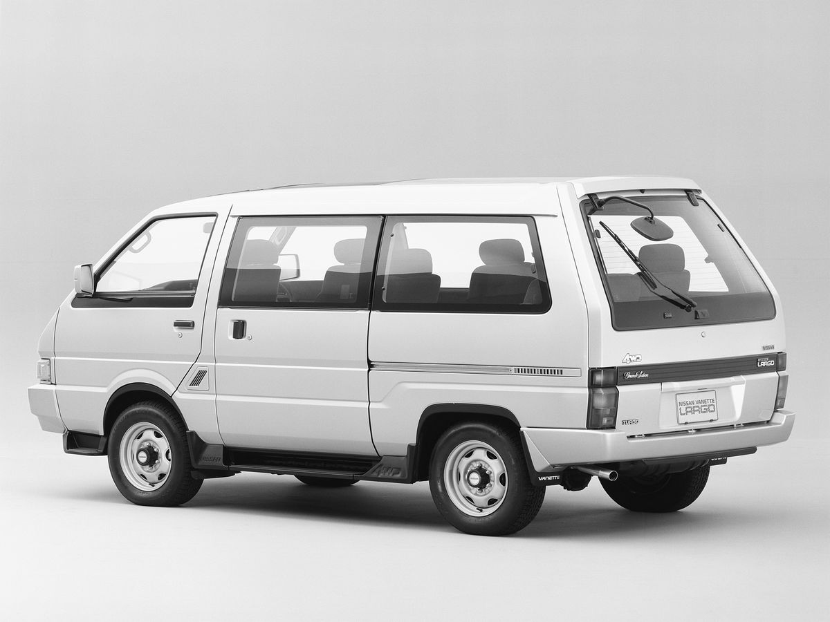 Nissan Largo 1986. Bodywork, Exterior. Minivan, 2 generation