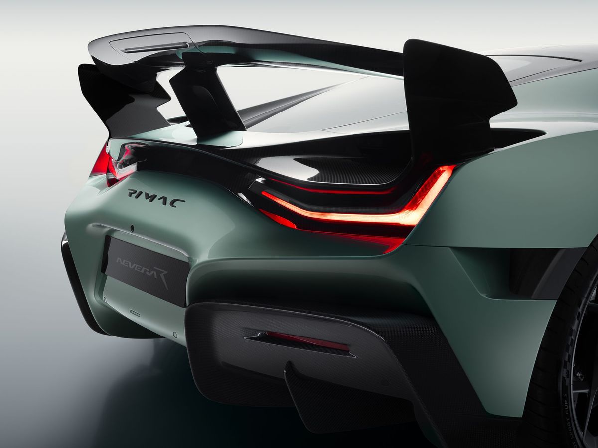 Rimac Nevera. Кузов, экстерьер.