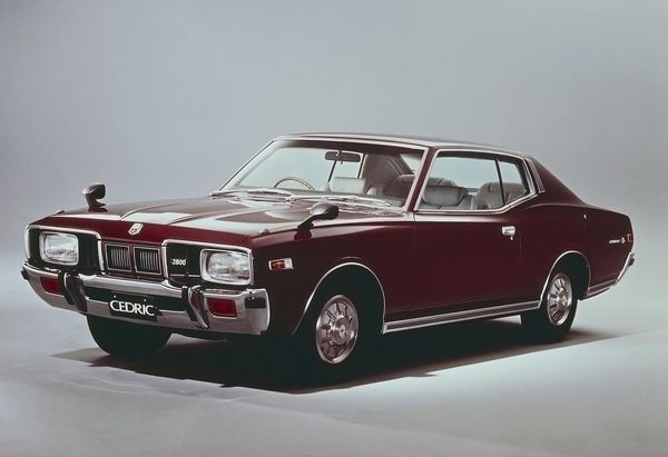 Nissan Cedric 1975. Carrosserie, extérieur. Coupé sans montants, 4 génération