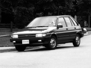 Toyota Tercel 1986. Carrosserie, extérieur. Mini 5-portes, 3 génération