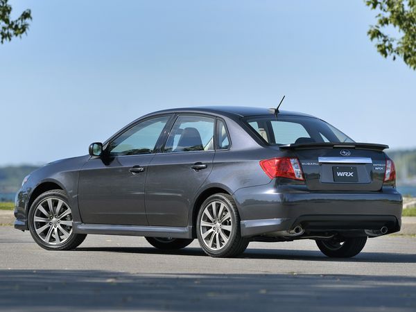 Subaru Impreza WRX 2007. Carrosserie, extérieur. Berline, 3 génération