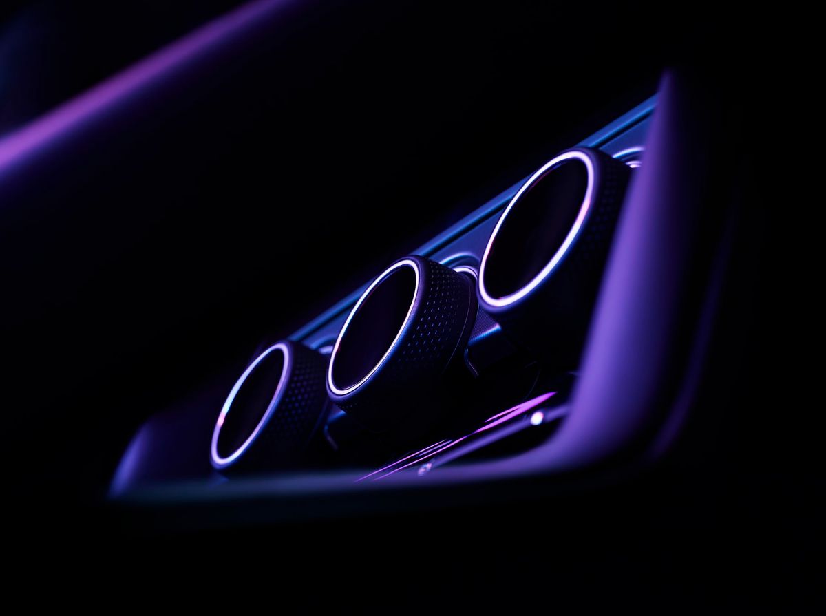 Jaguar F-Type 2019. Pièce d'intérieur. 1 génération, restyling 2