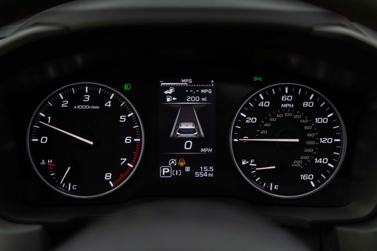 Subaru Forester 2023. Панель приборов. Внедорожник 5 дв., 6 поколение