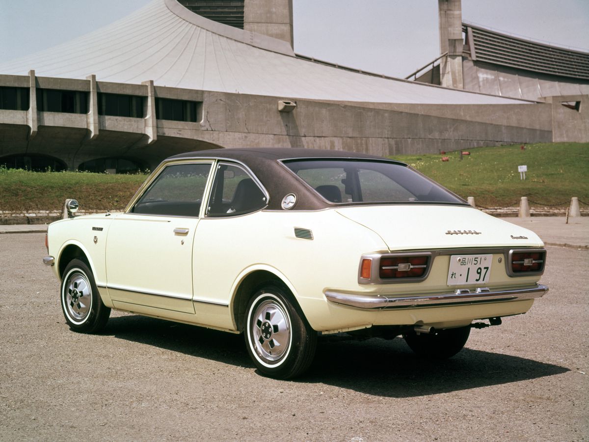 Toyota Corolla 1970. Carrosserie, extérieur. Coupé, 2 génération
