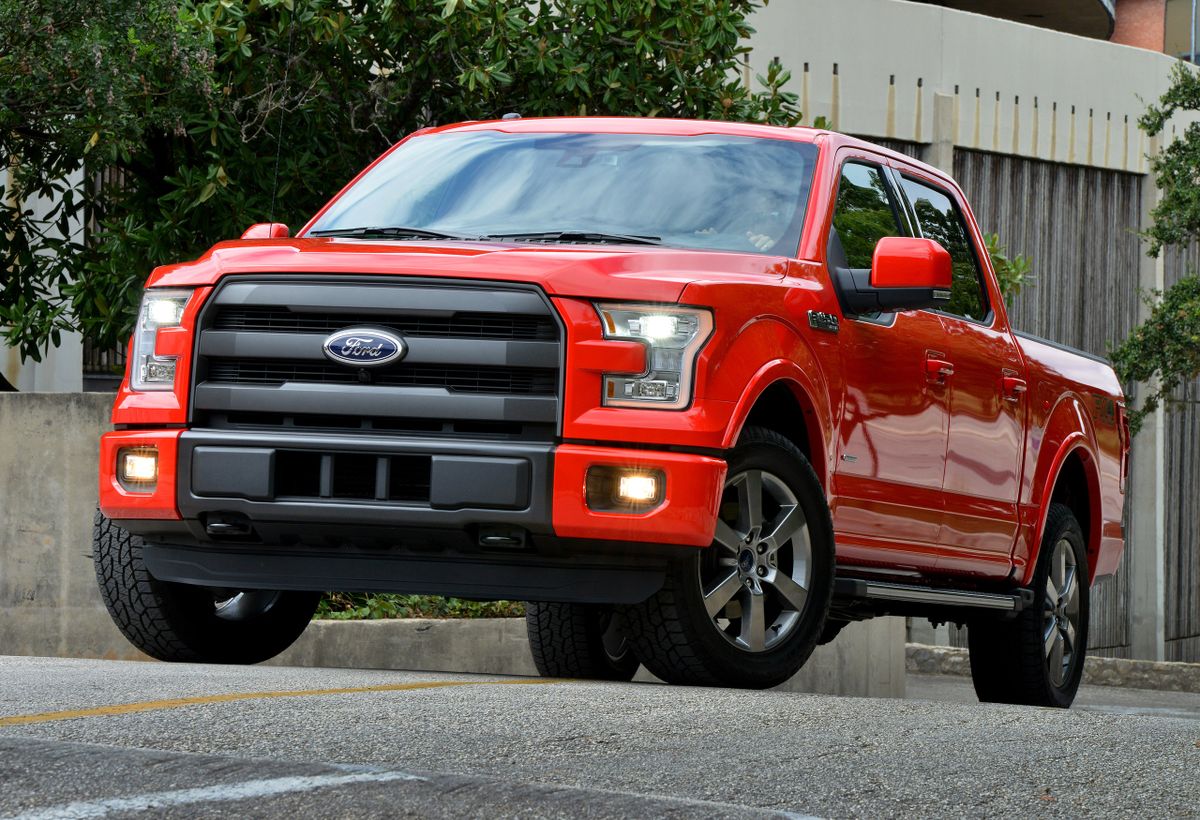 Ford F-150 2014. Bodywork, Exterior. Pickup double-cab, 13 generation