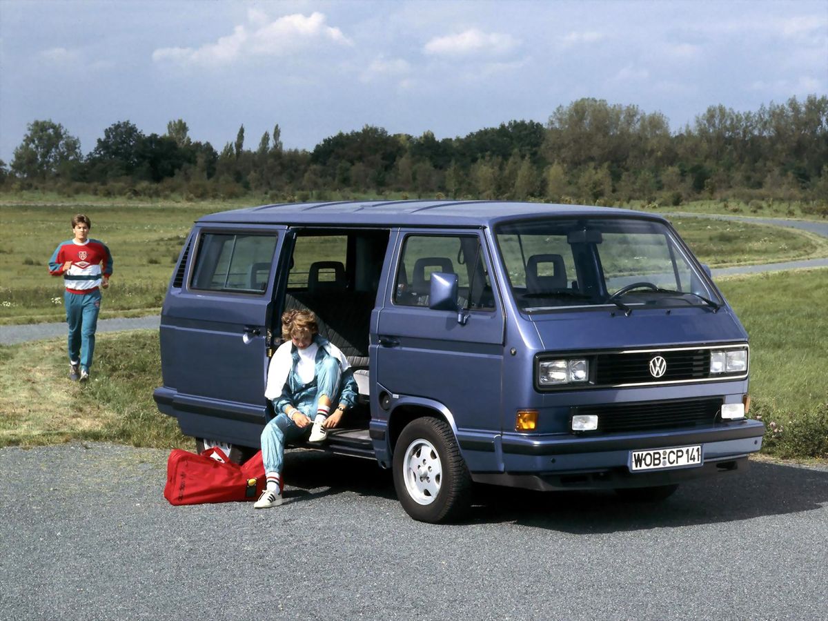 Volkswagen Multivan 1984. Carrosserie, extérieur. Monospace, 3 génération