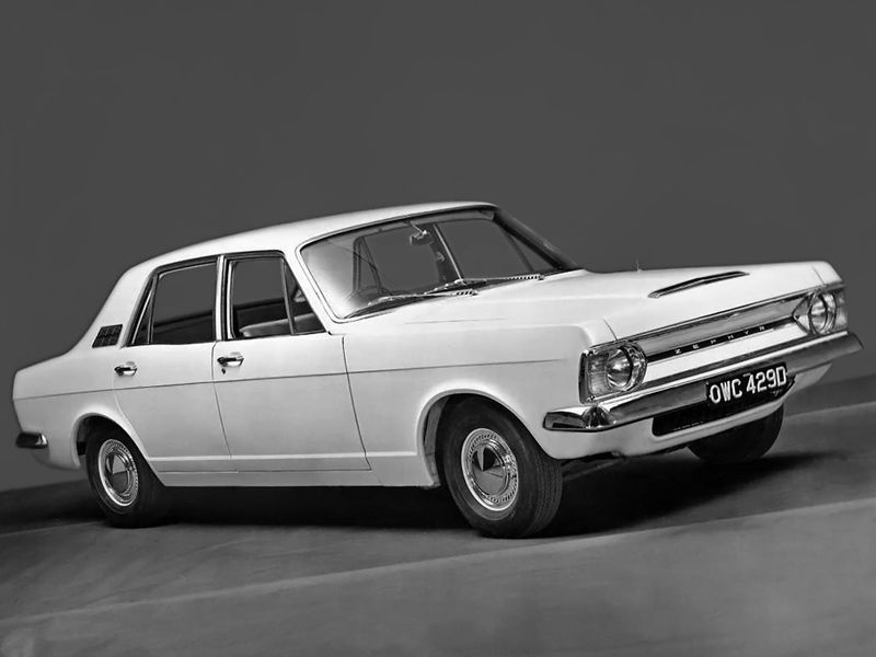 Ford Zephyr 1966. Carrosserie, extérieur. Berline, 4 génération