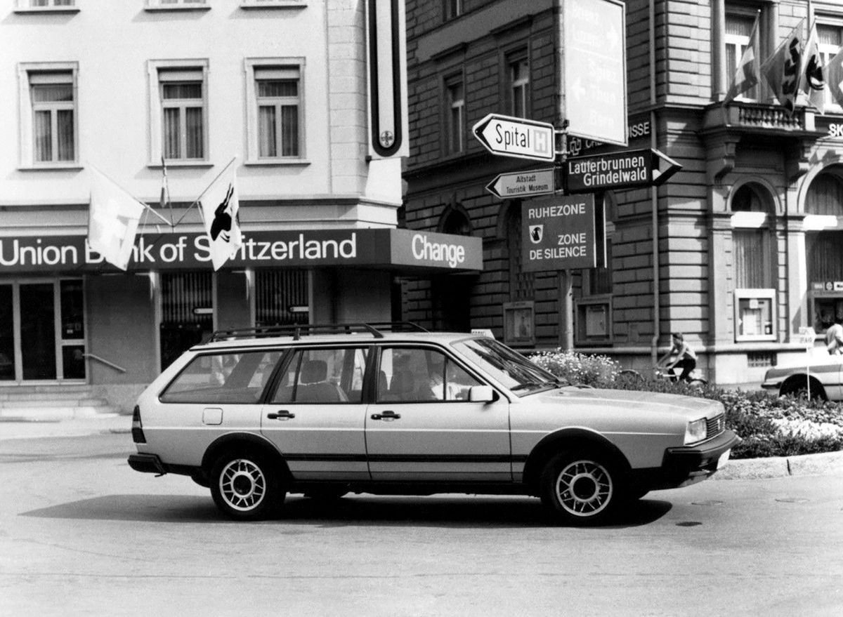 Volkswagen Passat 1980. Carrosserie, extérieur. Break 5-portes, 2 génération
