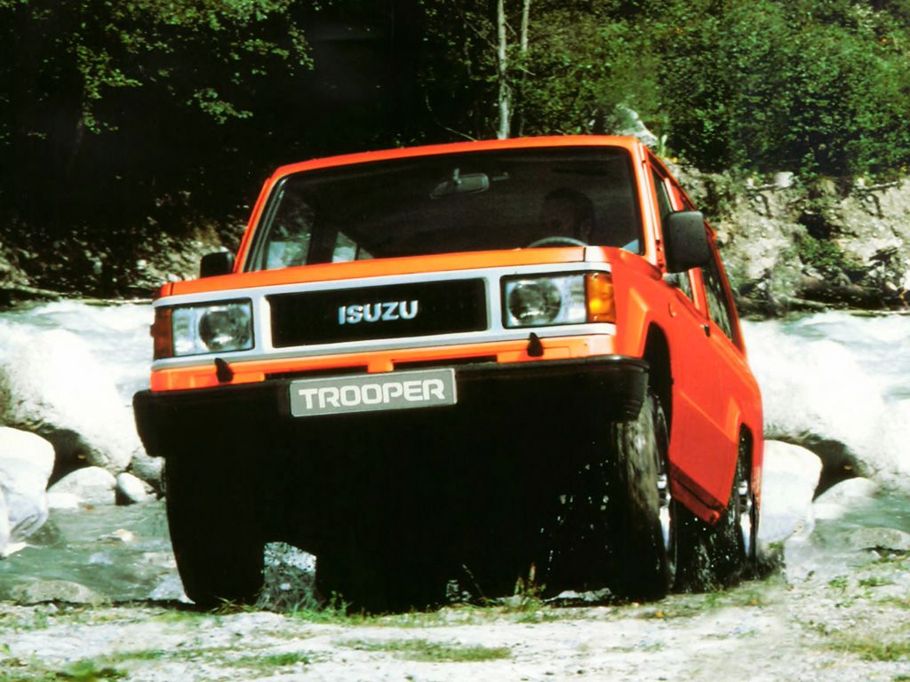 איסוזו טרופר 1981. מרכב, צורה. רכב שטח 3 דלתות, 1 דור