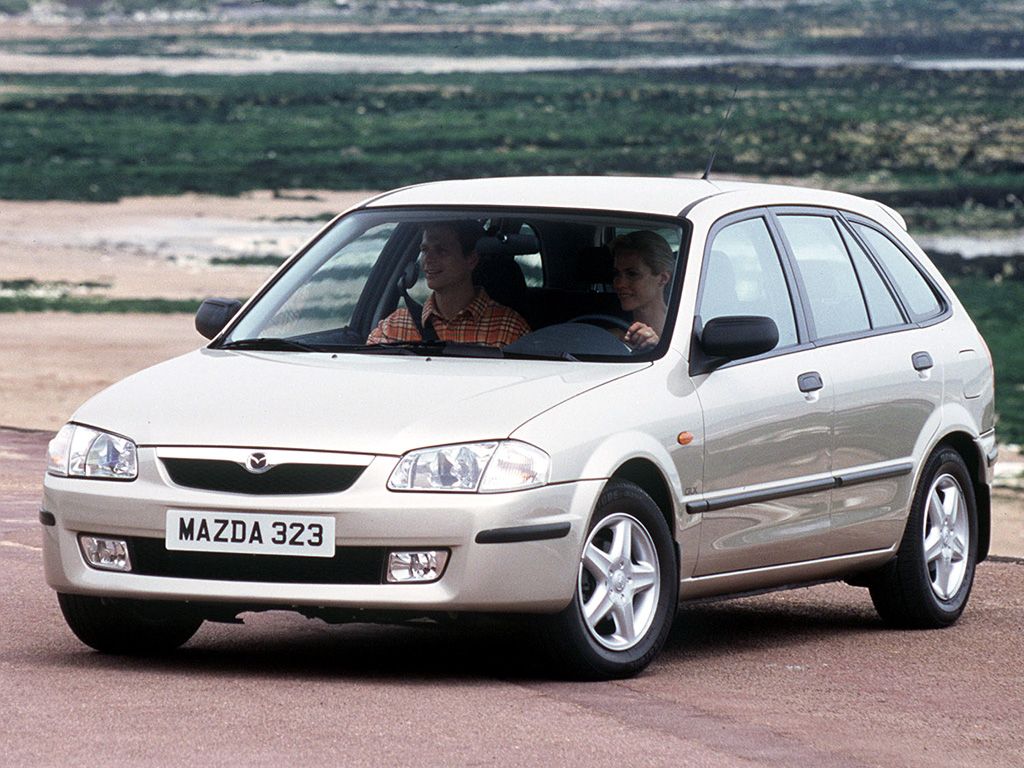 Mazda 323 Lantis 1998. Carrosserie, extérieur. Hatchback 5-portes, 6 génération