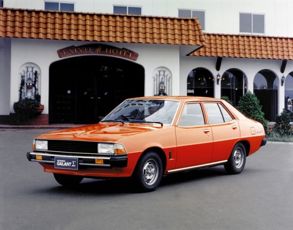 Mitsubishi Galant 1976. Carrosserie, extérieur. Berline, 3 génération