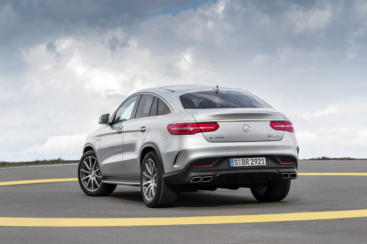 Mercedes GLE Coupe AMG 2015. Bodywork, Exterior. SUV Coupe, 1 generation