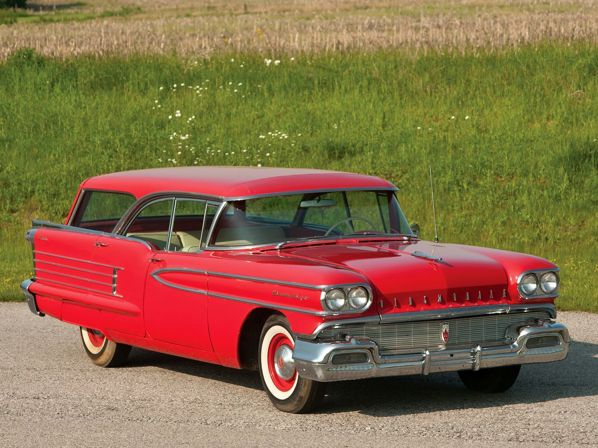 Oldsmobile Eighty Eight 1957. Bodywork, Exterior. Estate 5-door, 3 generation