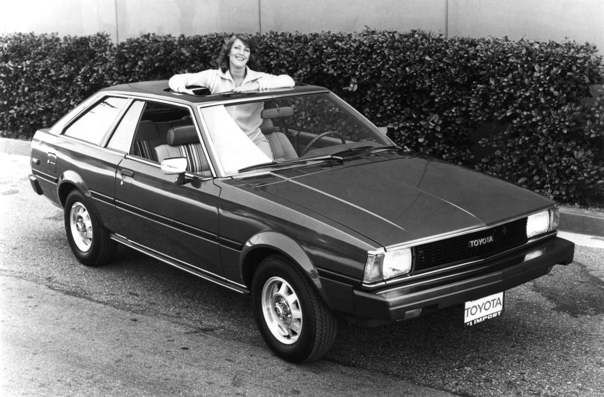 Тойота Королла 1979. Кузов, экстерьер. Лифтбэк, 4 поколение