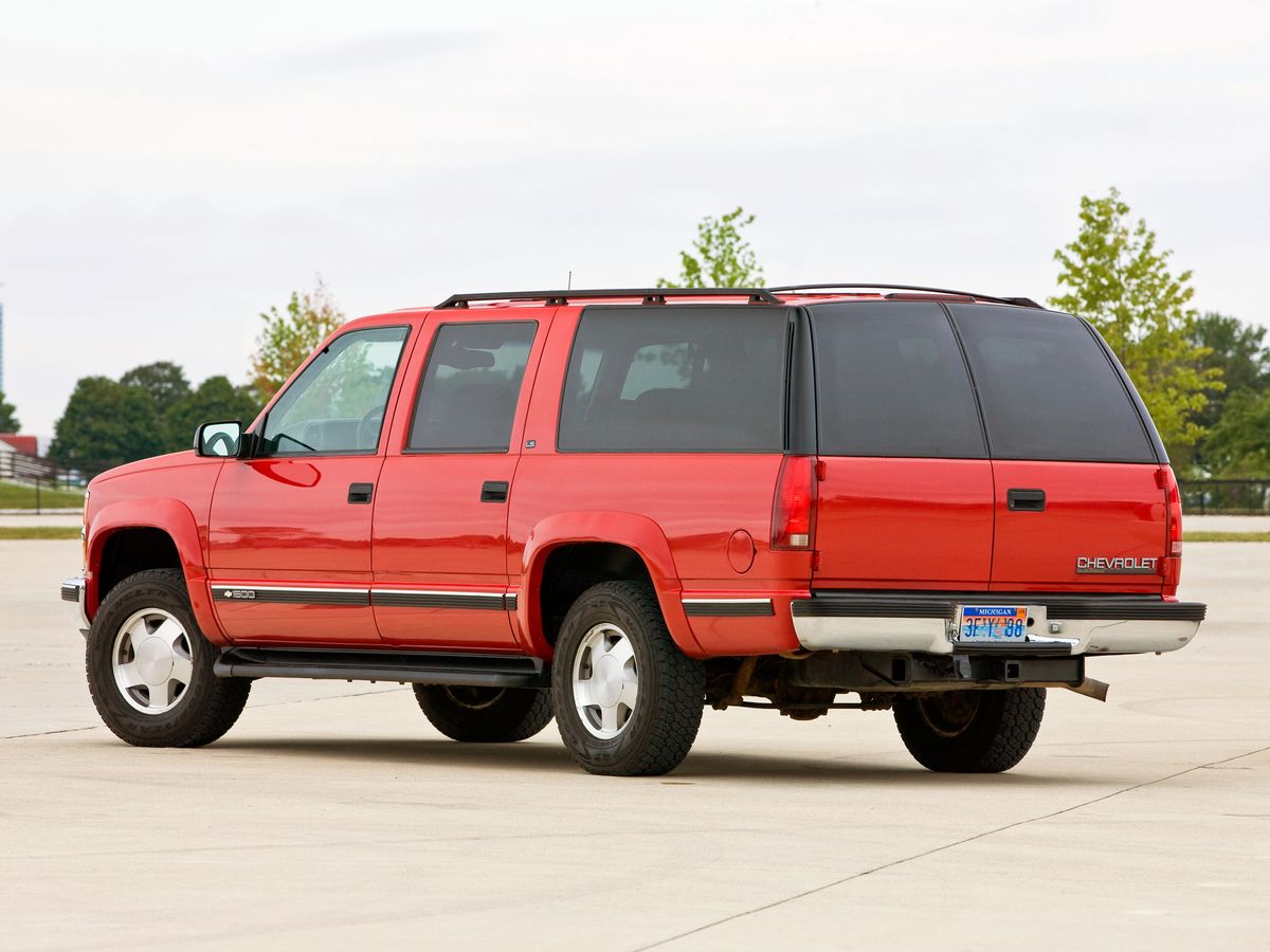 Chevrolet Suburban 1991. Carrosserie, extérieur. VUS 5-portes, 8 génération