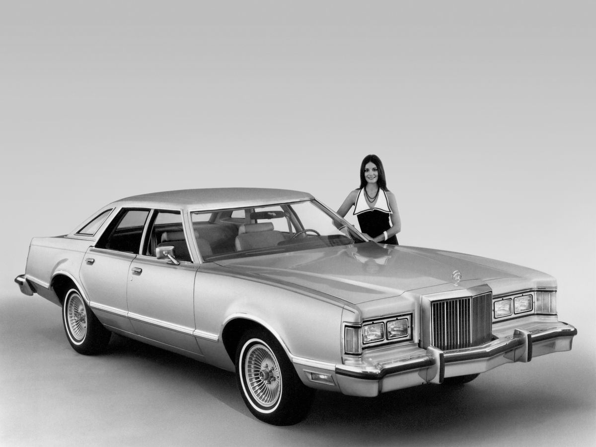 Mercury Cougar 1977. Bodywork, Exterior. Sedan, 4 generation