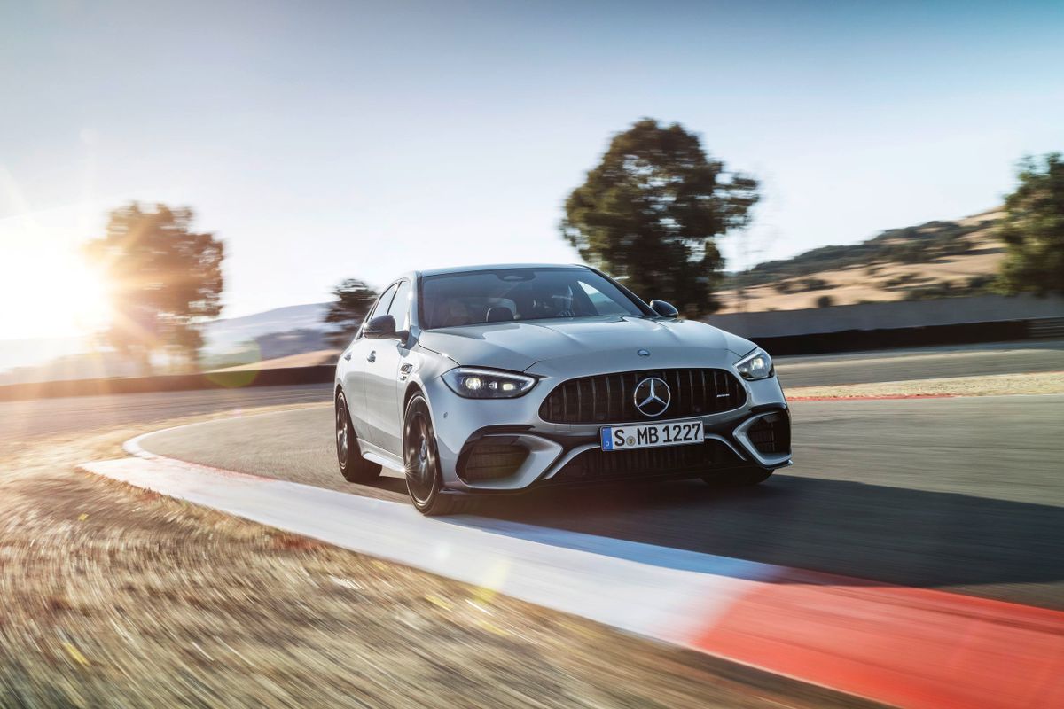 Mercedes C-Class AMG 2022. Кузов, экстерьер. Седан, 5 поколение