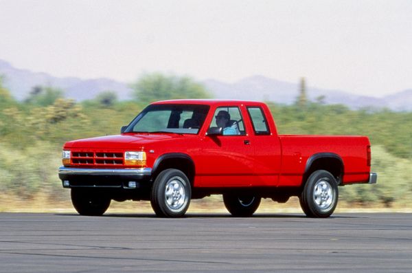 Dodge Dakota 1987. Carrosserie, extérieur. 1.5 pick-up, 1 génération