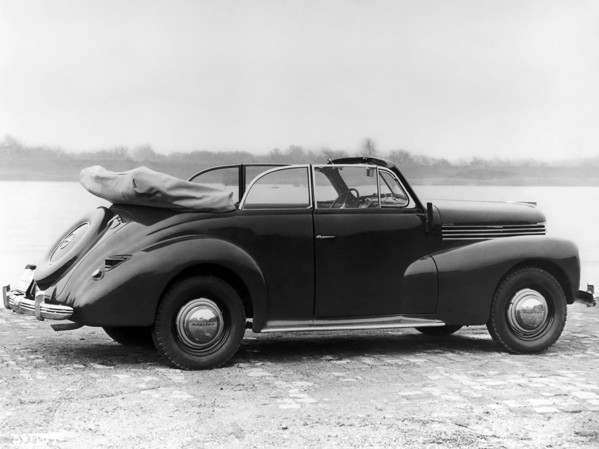 Opel Kapitan 1938. Bodywork, Exterior. Cabrio, 1 generation