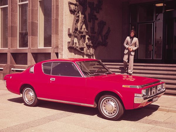 Toyota Crown 1971. Carrosserie, extérieur. Coupé sans montants, 4 génération