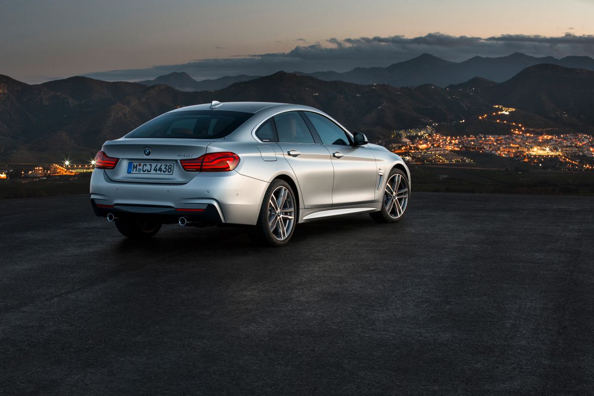 BMW 4 series 2017. Carrosserie, extérieur. Liftback, 1 génération, restyling