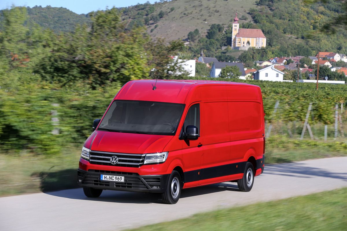 Volkswagen Crafter 2016. Carrosserie, extérieur. Fourgonnette Long, 2 génération