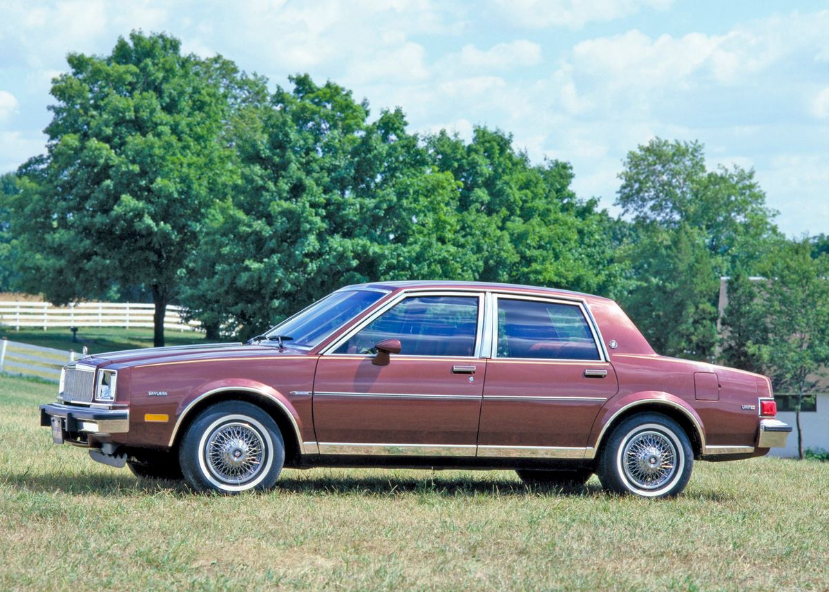 Buick Skylark 1980. Bodywork, Exterior. Sedan, 5 generation